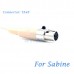 YAM Beige HM3-C4SA Headset Microphone For Sabine Wireless Microphone
