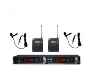 YAM EM5000 Dual Lavalier Wireless Microphone System