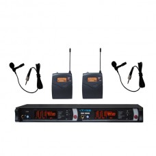 YAM EM5000 Dual Lavalier Wireless Microphone System